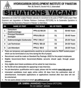 Hyderabad Development Institute of Pakistan Jobs 2024 Apply Online
