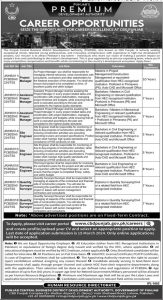 Jobs in Punjab Premium Development Authority 2024 Apply Online