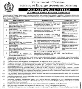 Ministry of Energy Jobs 2024