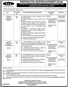 Pakistan Civil Aviation Authority Jobs March 2024