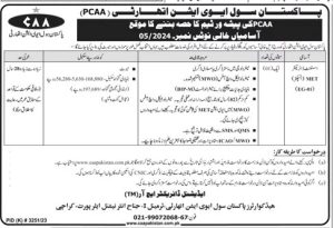Assistant Director Required at Pakistan Civil Aviation Authority PCAA 2024
