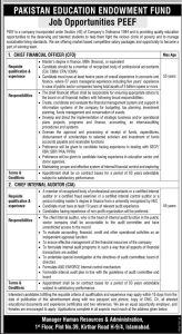 Jobs in PEEF 2024 Apply Now