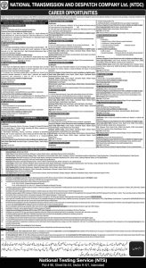 National Transmission and Despatch Company NTDC NTS Jobs 2024