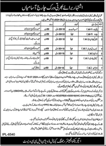 Jobs in Irrigation Department Canal Division Jhang 2024