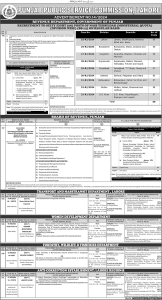 PPSC Jobs of Tehsildar and Others Advertisement 14 Apply Online 2024